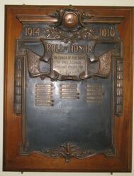 Quorn Primary School Memorial