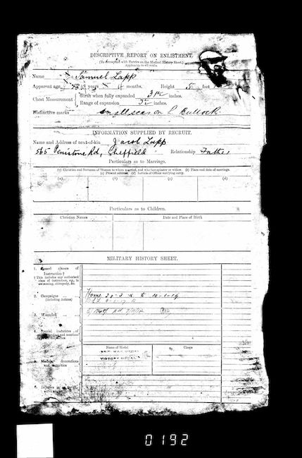 Military Record