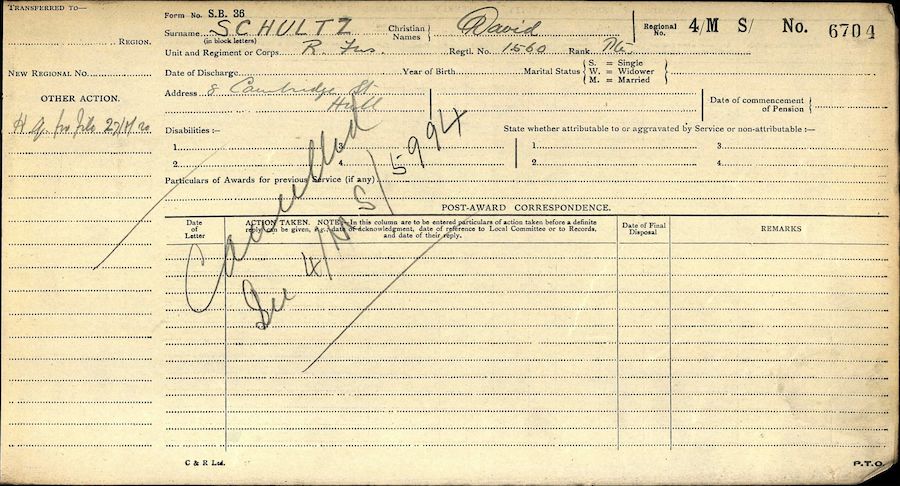 Military Record