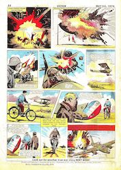 Victor Comic tells the story of the  Dusseldorf raid (by permission of DC Thomson & Co Ltd)