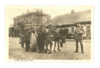 Soldiers with Jews and their horse and cart