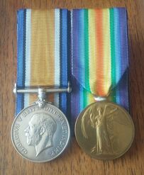 British War Medal and Victory Medal 
