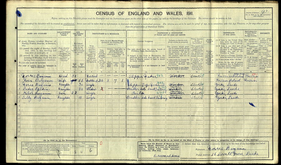 1911 Census