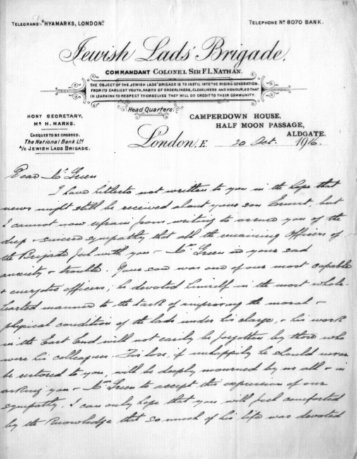 JLB Letter