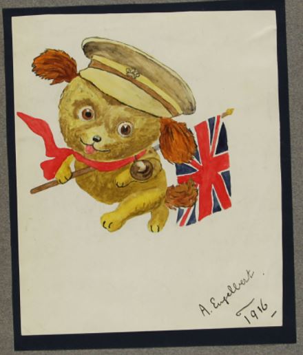 Drawing from the LJS Cheder Books 1916