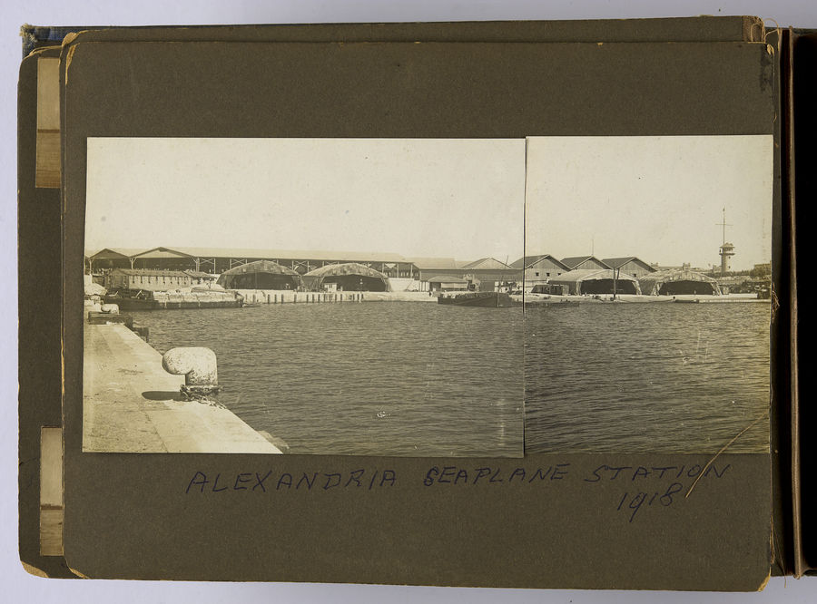 Photograph album containing photographs taken by Gordon Hyams D.F.C., mostly in Egypt during 1917. ©Jewish Museum London/Jewish Military Museum	
