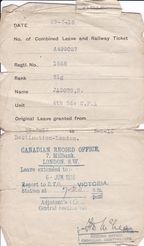 Railway tickets