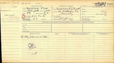 Pension Index Card