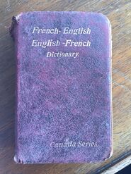 French to English dictionary