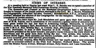 Extract from The Jewish Cronicle