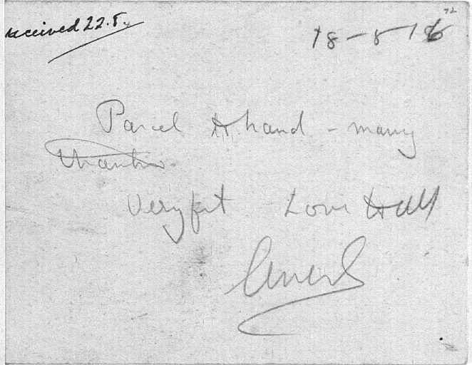 Captain Ernest Michael Green biography and original letters from 1916 explaining life in the trenches. 