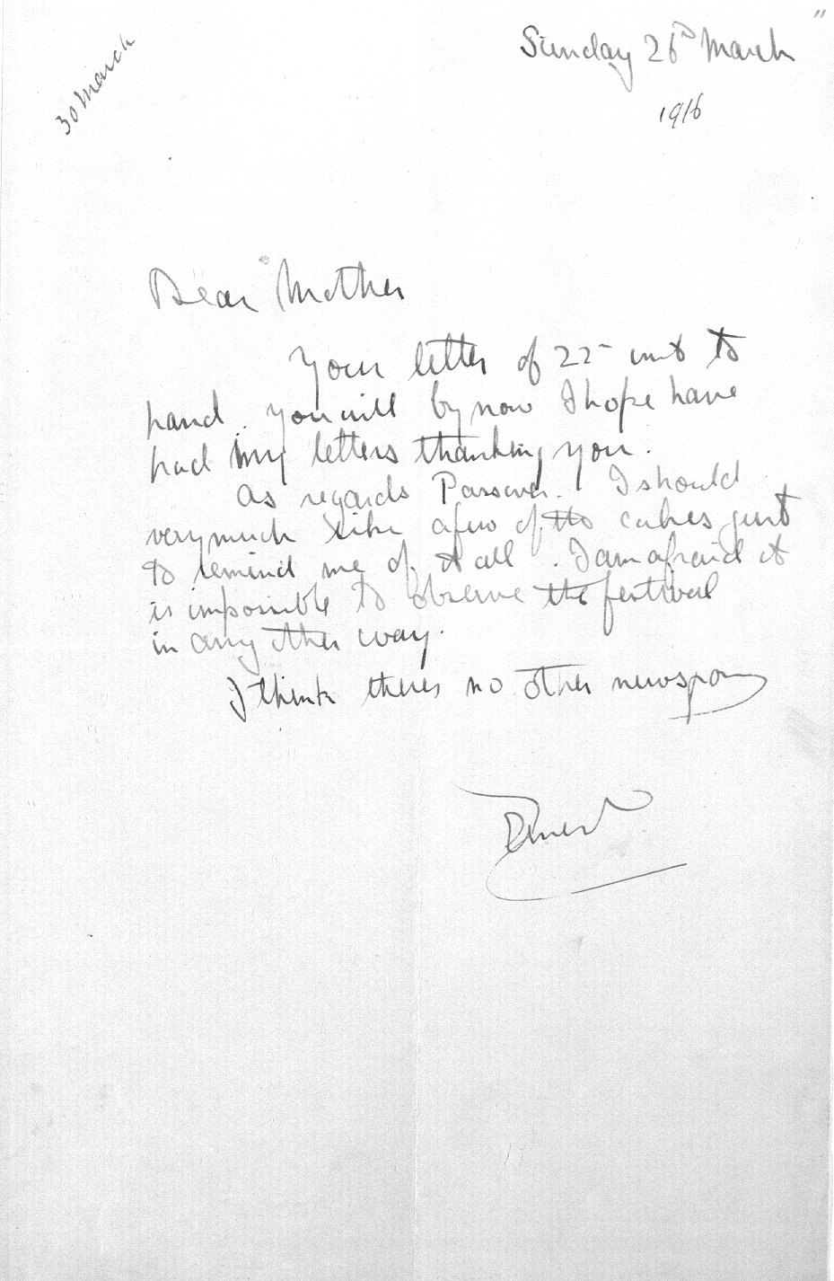Captain Ernest Michael Green biography and original letters from 1916 explaining life in the trenches. 