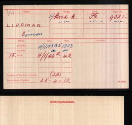 Medal card