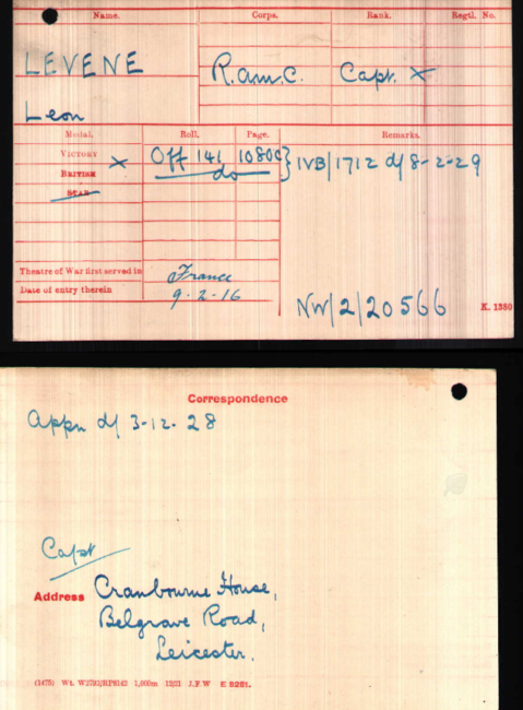 Medal card