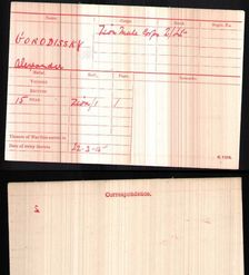 Medal card