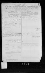 Military Record