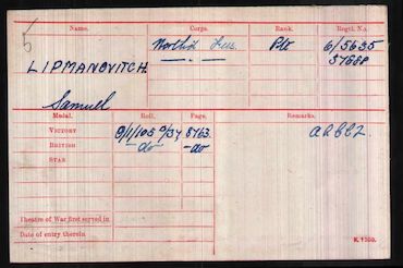 Military Record