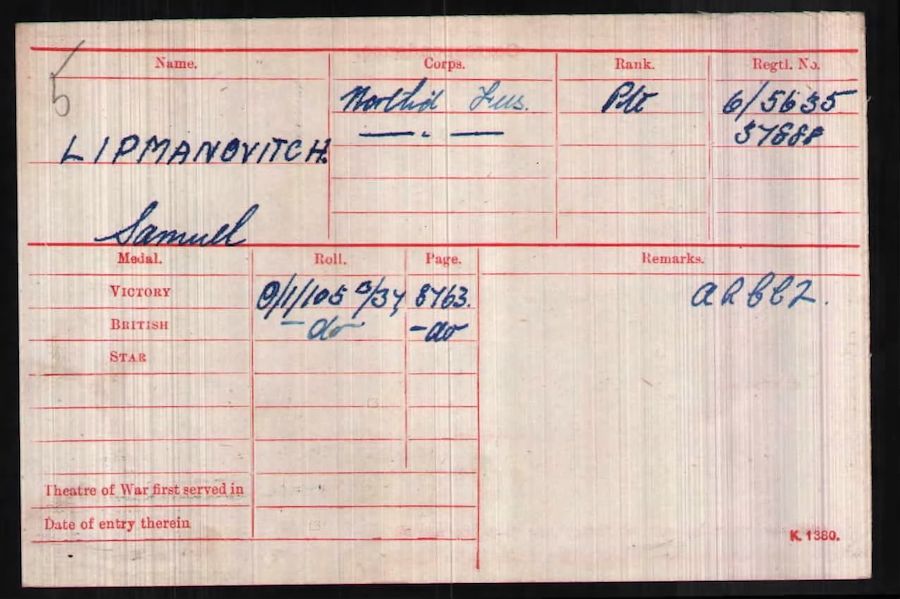Military Record