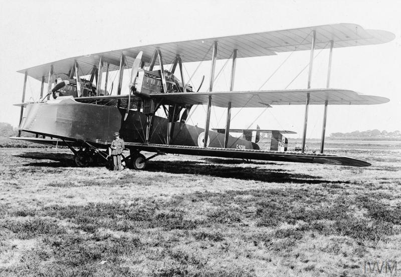 Bristol Braemer Mk.I heavy bomber triplane. © IWM (Q67529)
