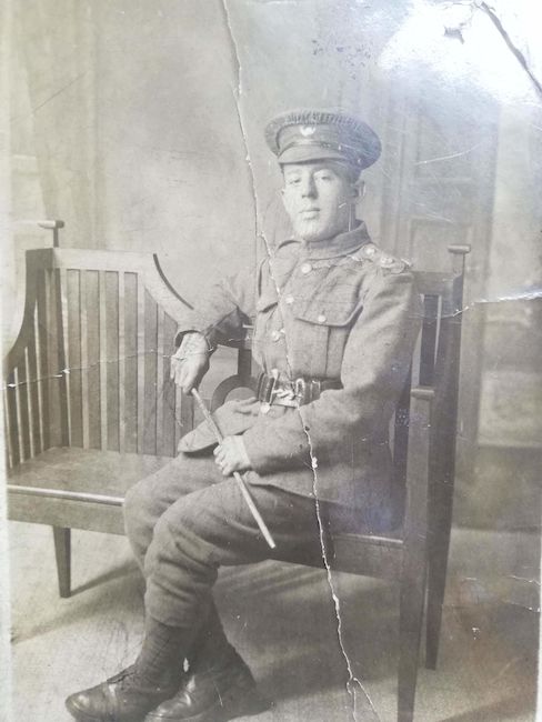 Wolfe in uniform