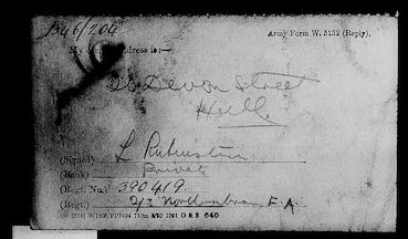Military Record