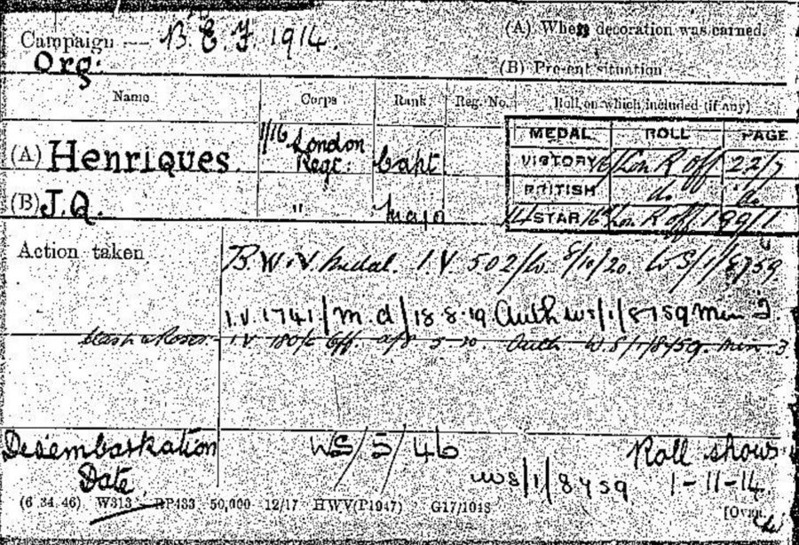 Military Record
