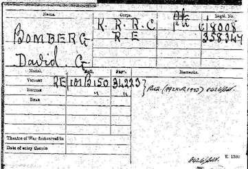 Military Record