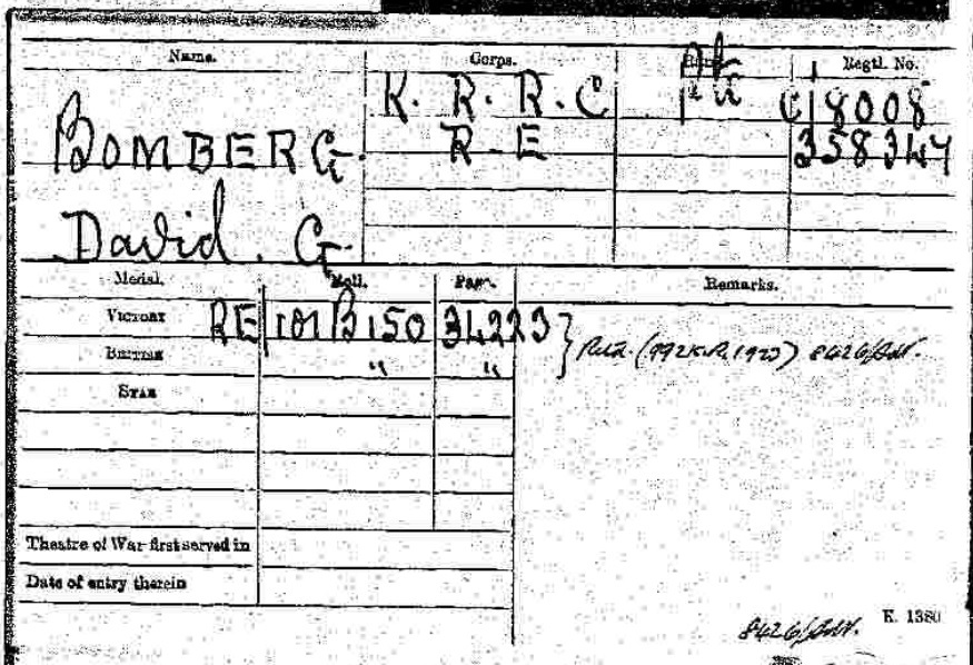 Military Record