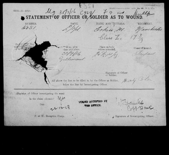 Military Record