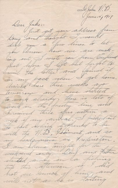 Letter from Holman (Canadian Army) (1)