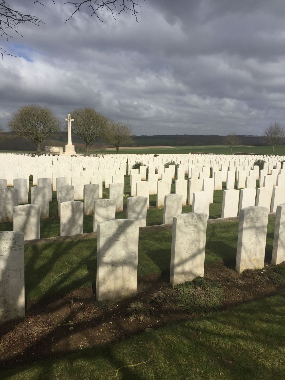 Dantzig Cemetery, April 2018.