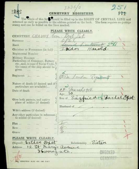 Cemetery Register