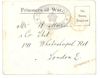Front of envelope addressed to Mr Mazin