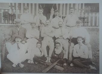 Lichtenstein family cricket team, 1903