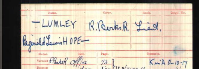 Reginald Lewis Hope-Lumley
