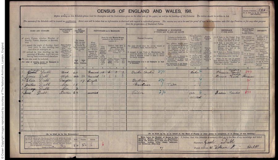 1911 Census
