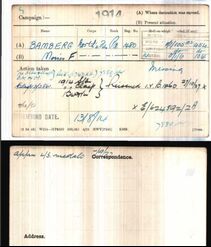 Medal card