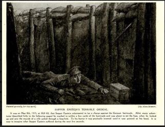 Harry Epstein - Illustration from Deeds That Thrill the Empire Vol 1. Pub. 1919
