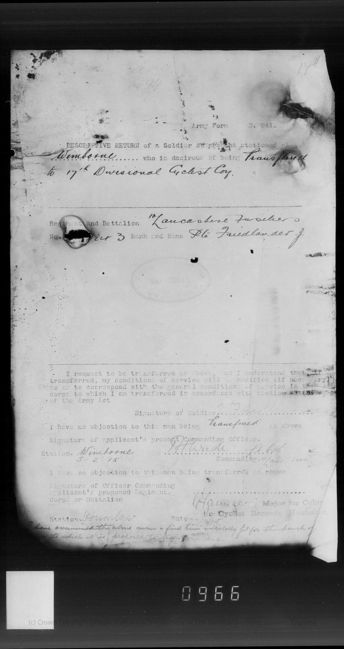 Military Record