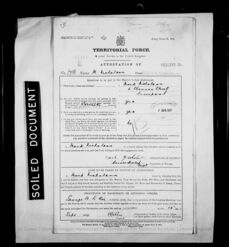 Service papers