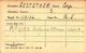 War Pension record card