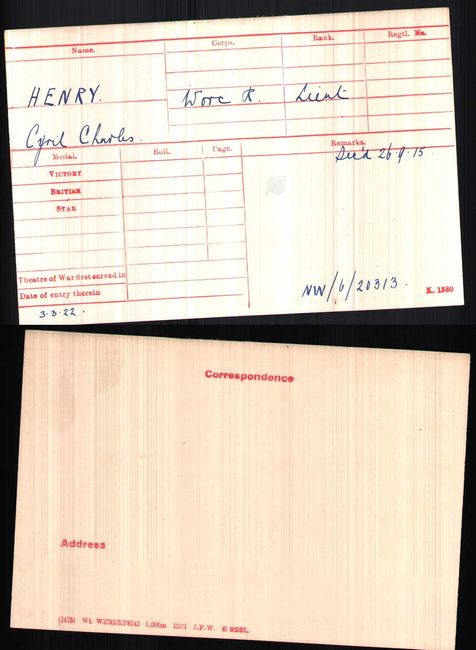 Military Record