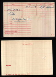 Medal Index Card