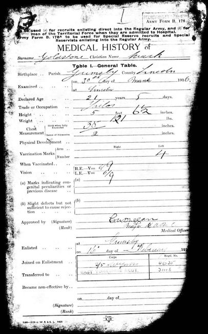 Military Record