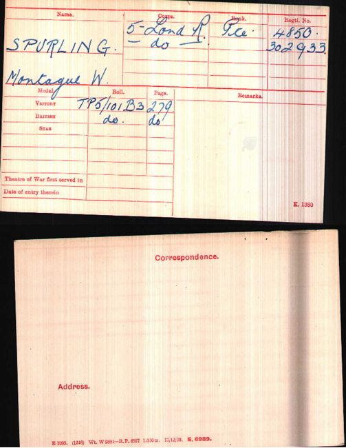 Medal card