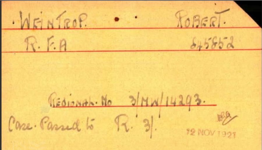 Military Record
