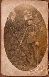 Alfred Blackstein in Uniform