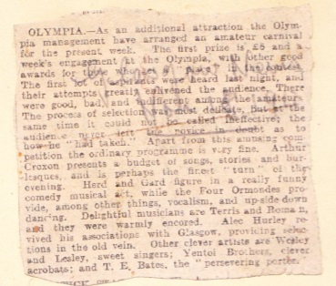 1913 Olympia