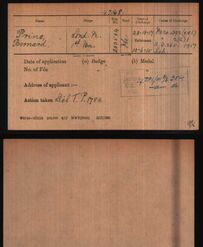 Medal card