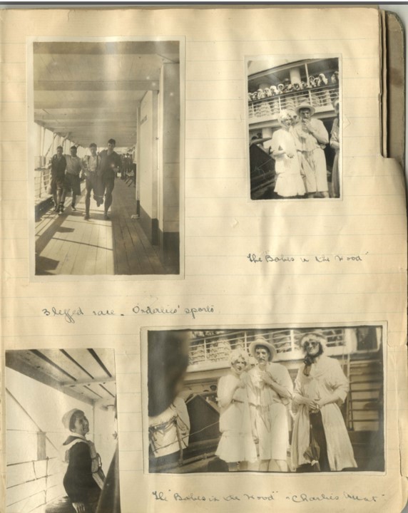 A page from Florence Oppenheimer's diary